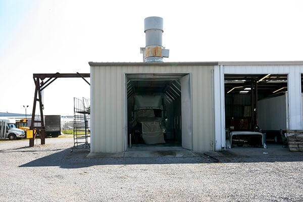 Ward Truck Paint Booth