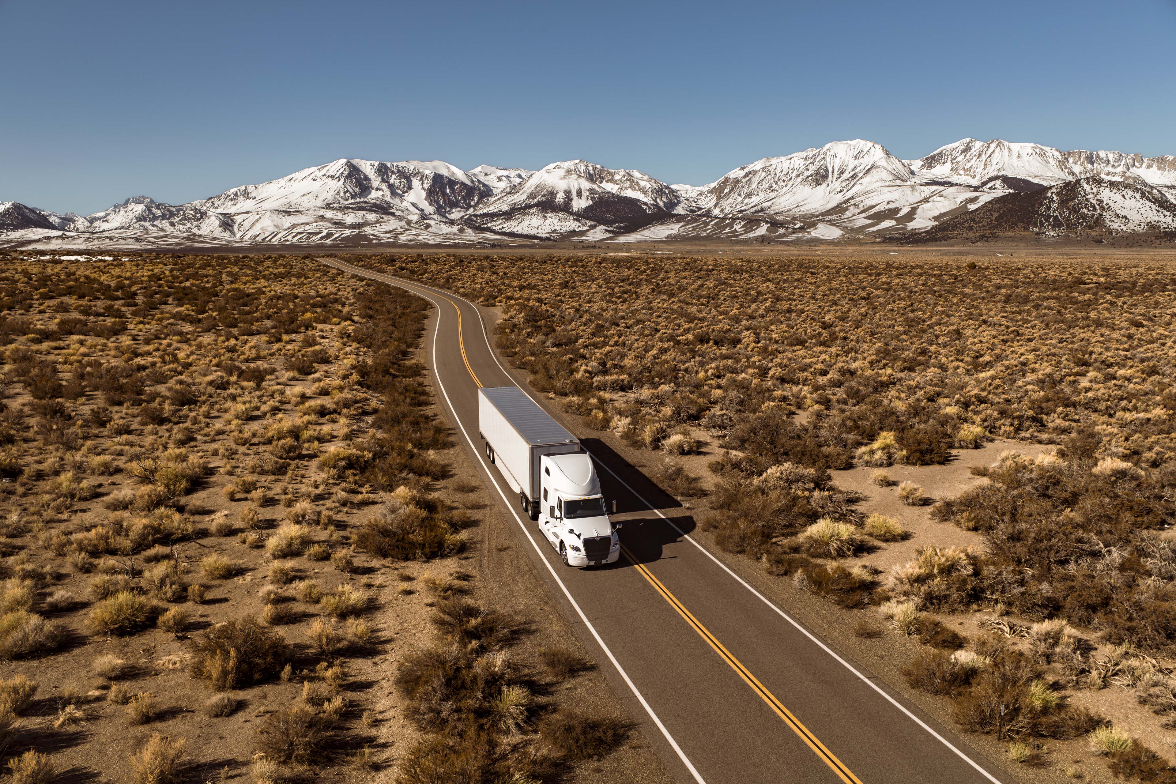 Truck on Highway